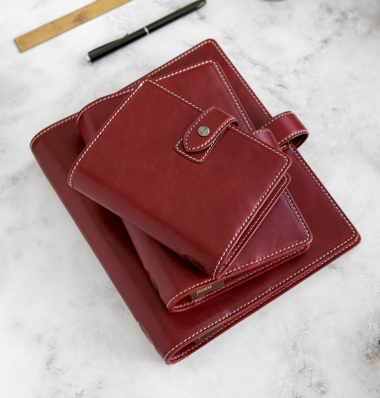 Malden A5 Organiser - Burgundy