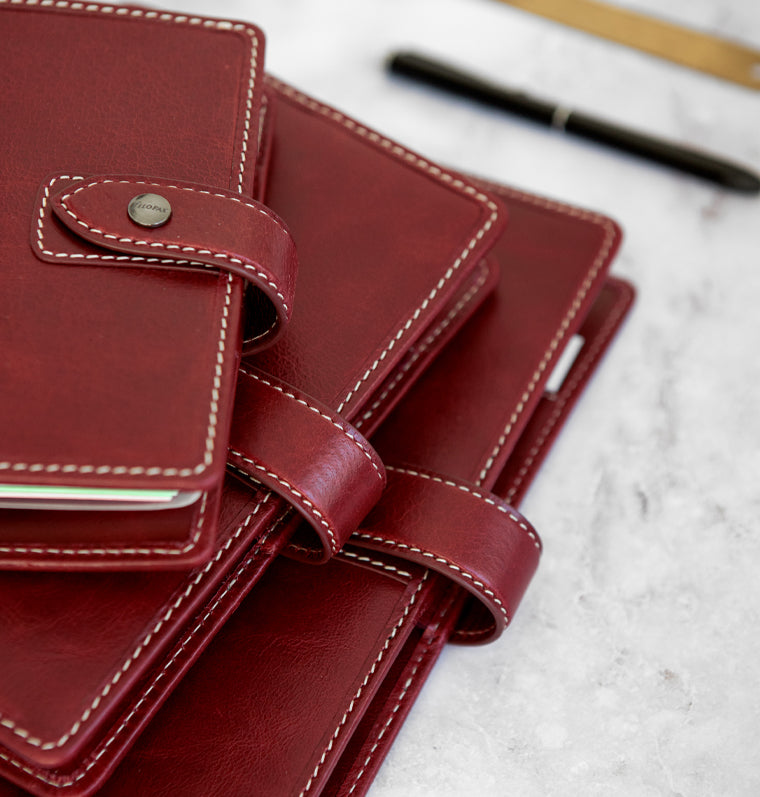 Malden A5 Organiser - Burgundy