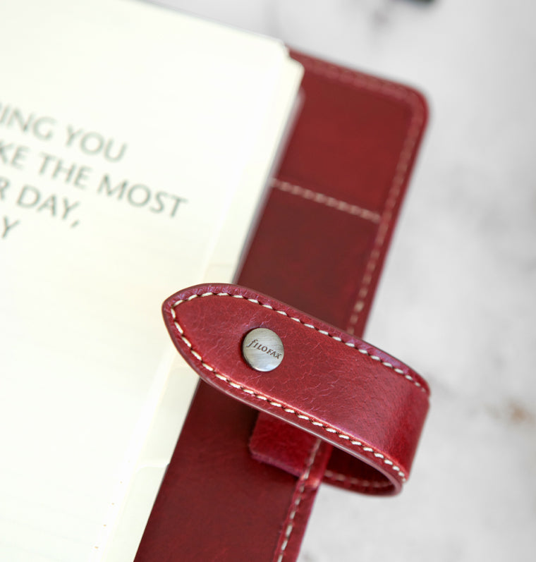 Malden Personal Organiser - Burgundy