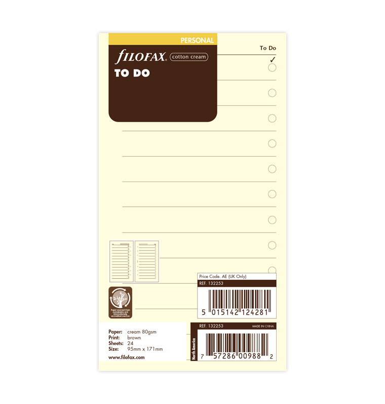 TO DO Cotton Cream englisch - Personal