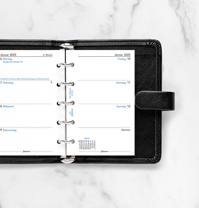 1 Woche / 2 Seiten deutsch Mini 2025 - 25-68140