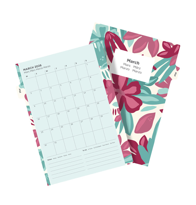 Filofax 1 Woche / 2 Seiten Illustrated Diary Pack A5 2026 26-6351