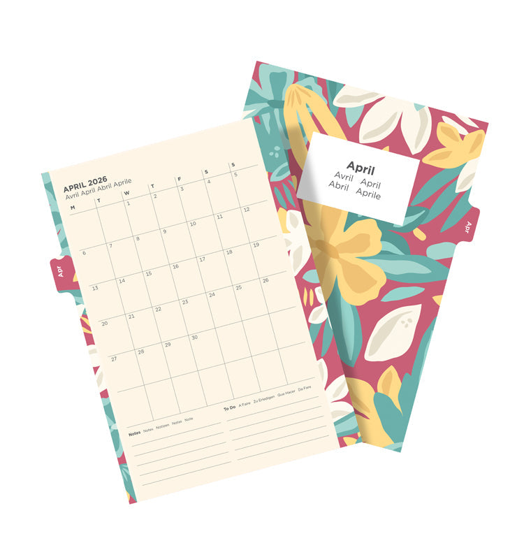 Filofax 1 Woche / 2 Seiten Illustrated Diary Pack A5 2026 26-6351
