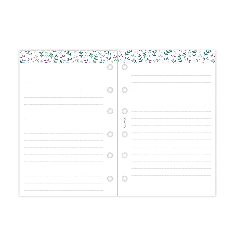 Filofax Garden Kalender 1 Woche / 2 Seiten Pocket 2026 26-68292