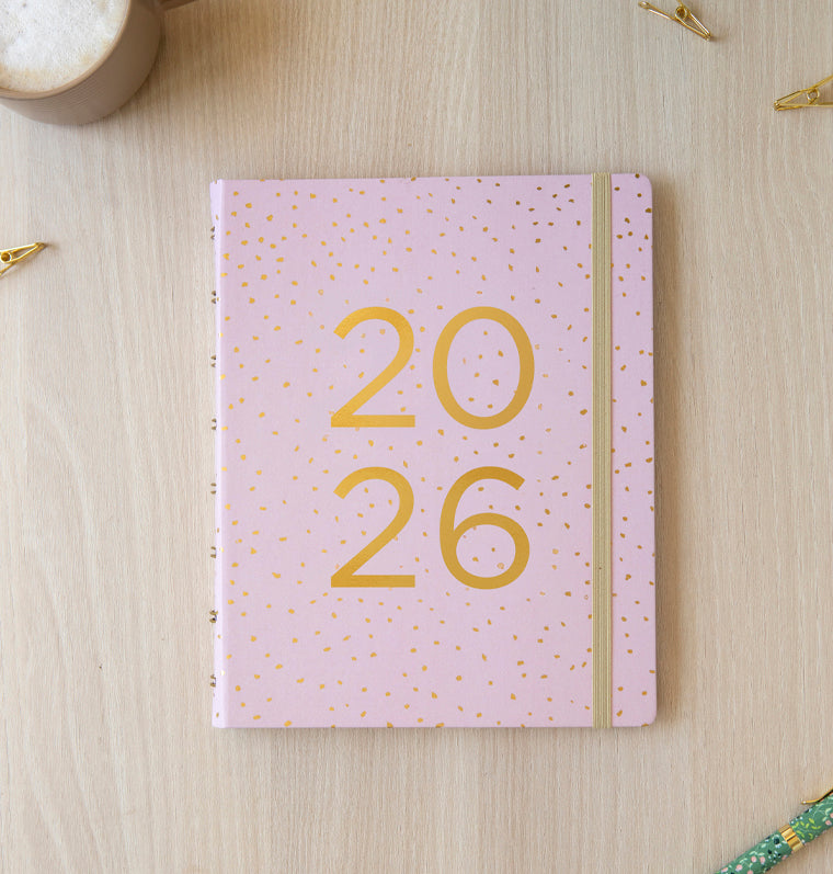 26-68298, Confetti A5 Planer Rose Quartz 2026