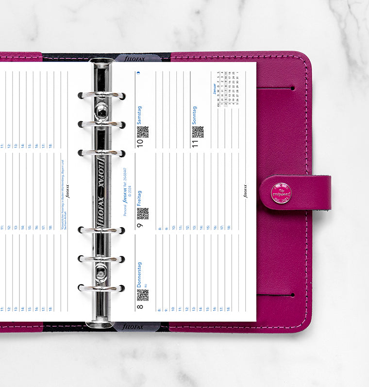 Filofax 1 Woche / 2 Seiten deutsch Personal 2026 26-68447