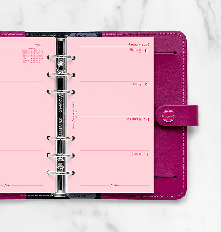Filofax 1 Woche / 2 Seiten englisch Personal 2026 26-68478