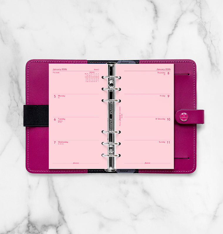 Filofax 1 Woche / 2 Seiten englisch Personal 2026 26-68478