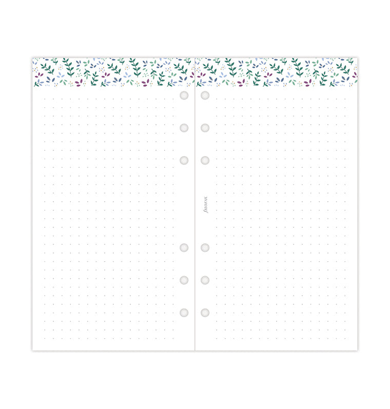 Filofax Garden Kalender 1 Woche / 2 Seiten Personal 2026 26-68492