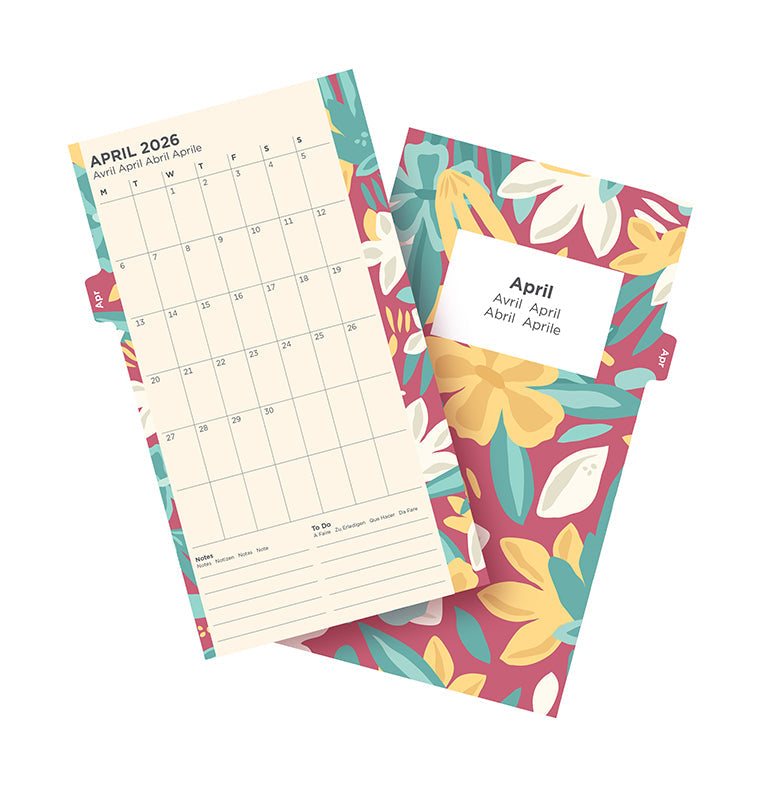 Filofax 1 Woche / 2 Seiten Illustrated Diary Pack Personal 2026 26-6341