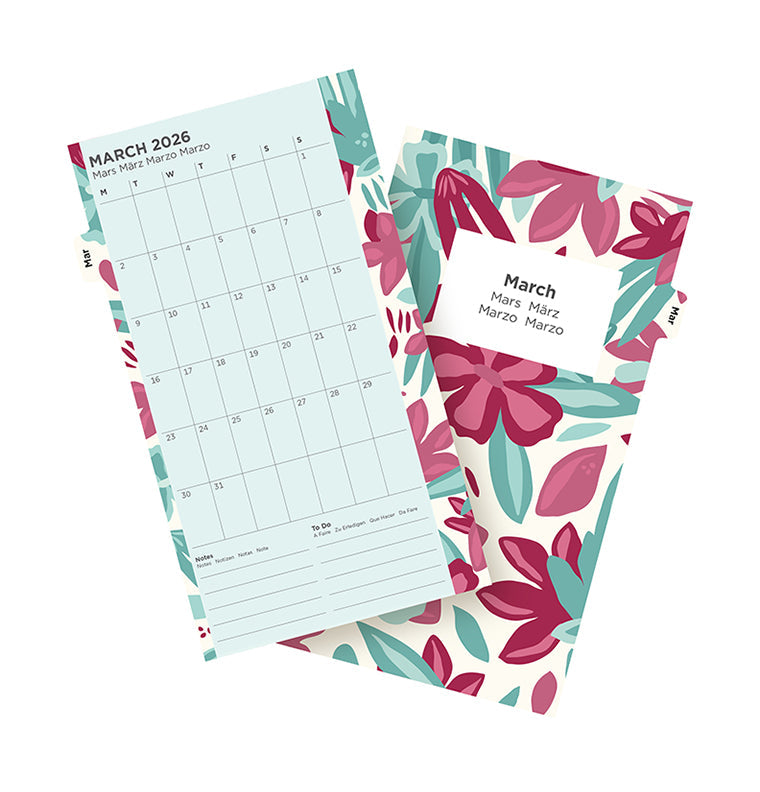 Filofax 1 Woche / 2 Seiten Illustrated Diary Pack Personal 2026 26-6341