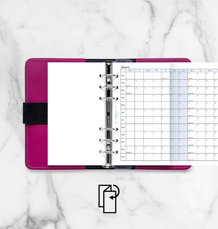 Horizontal Year Planner - Personal 2027 English, 27-68401