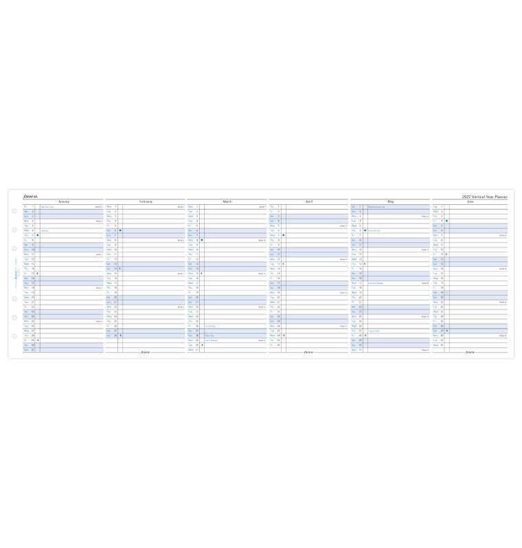 Filofax Jahresplaner englisch Personal 2027 27-68402