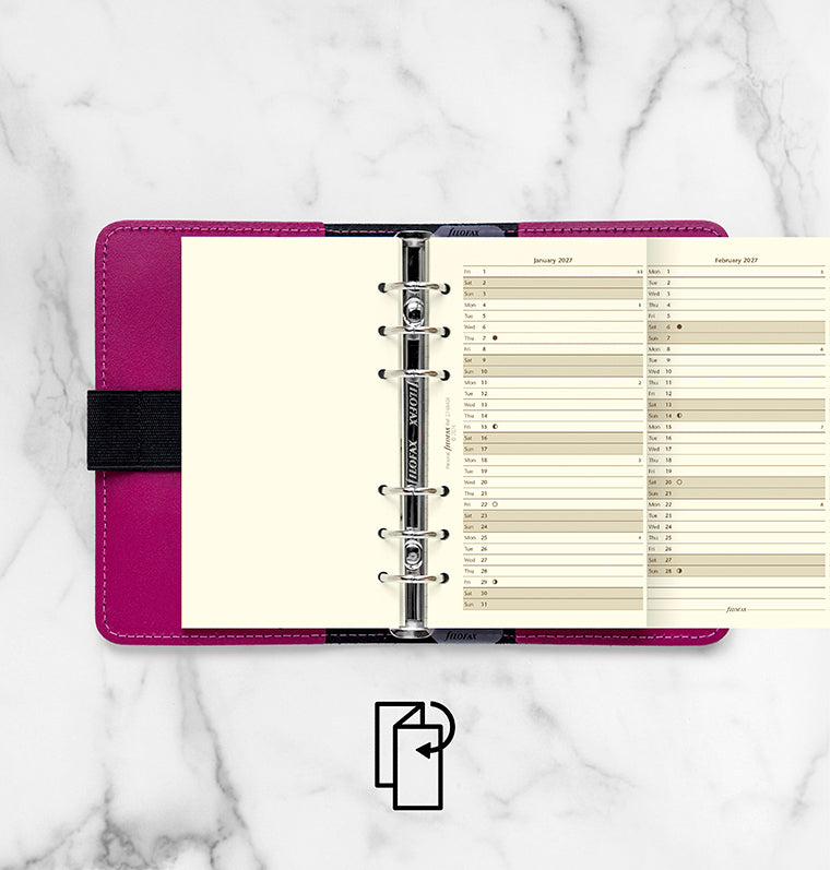 Filofax Jahresplaner englisch Personal 2027 27-68408