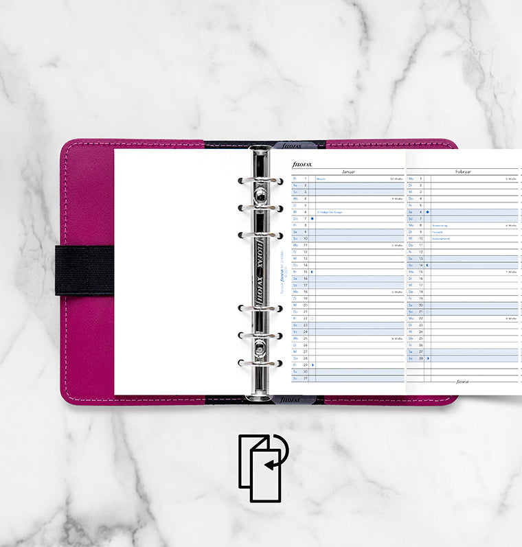 Filofax Jahresplaner deutsch Personal 2027 27-68445