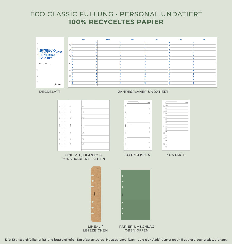 Camden Personal Organiser