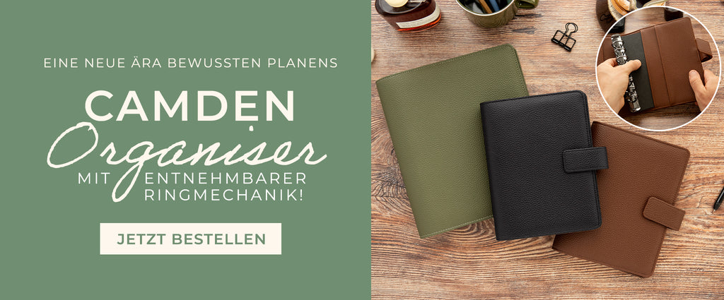 Camden Organiser mit entnehmbarer Ringmechanik