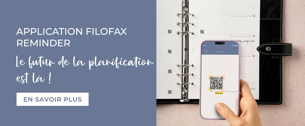 Découvrez l'application Reminder Filofax !