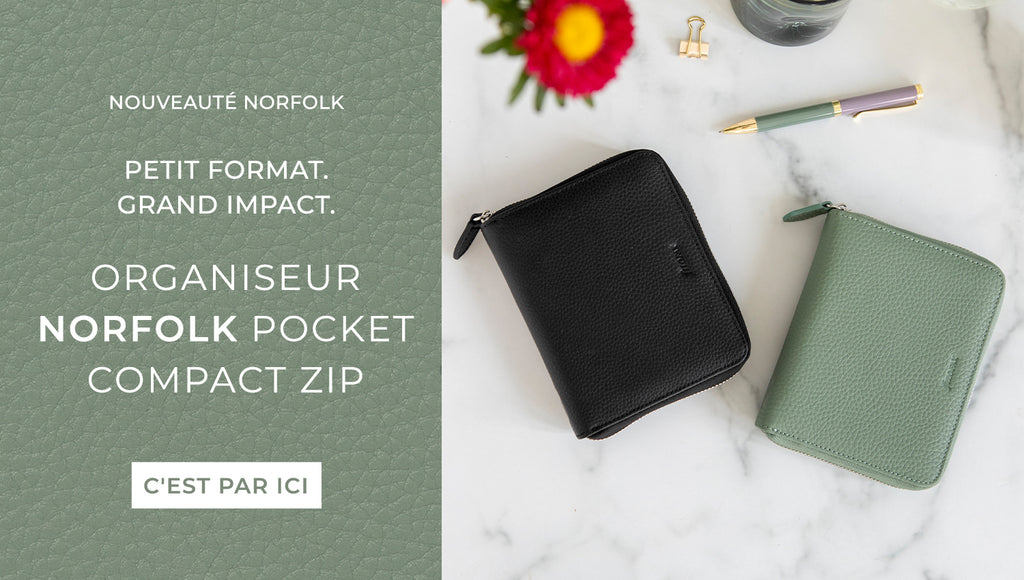 Nouveau: Organiseur Norfolk Compact Zip
