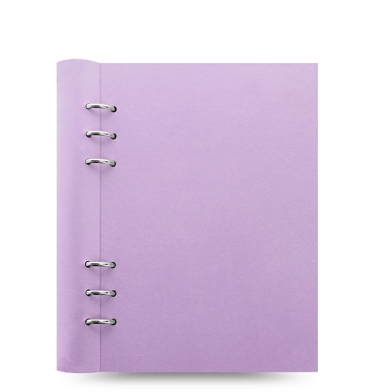 Clipbook Classic Pastels A5 Organiser Orchid