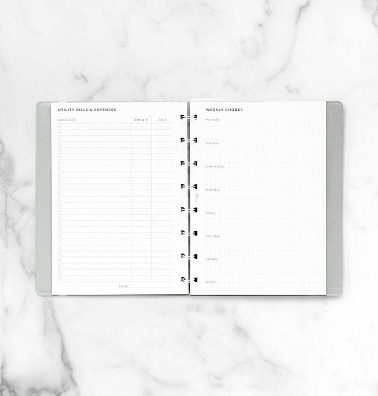 Filofax Notebook Haushalts-Planer A5