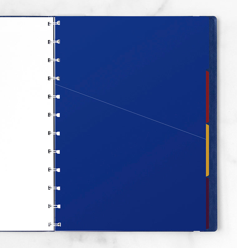 Filofax Notebook farbiges Register - A4