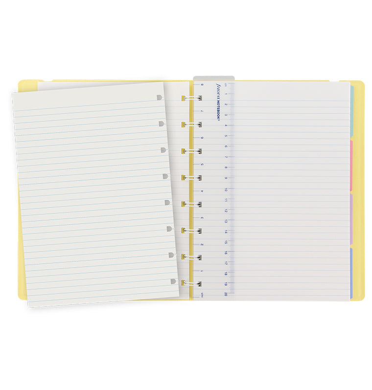 Filofax nachfüllbares Notizbuch Classic Pastels A5
